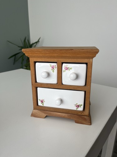Vintage ceramic wood - wood, mini