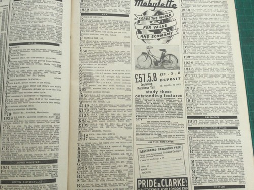 Pride clarke motobecane - clarke,