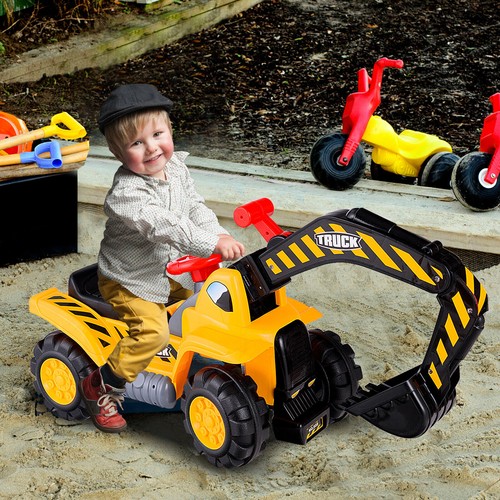 Kids ride excavator - toy, toy