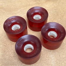 3dm Cambria Skateboard Longboard Wheels 80a 62mm RED - Vintage - Rare New / NOS