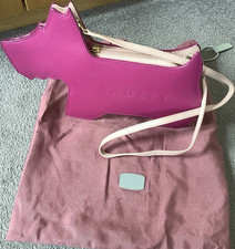 Genuine Radley Pink Dog Shaped