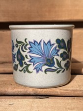 Vintage Retro MIDWINTER Pottery CAPRICE Flowers design Pot #NBR69