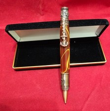 Twist Action Navy Nautical Pen