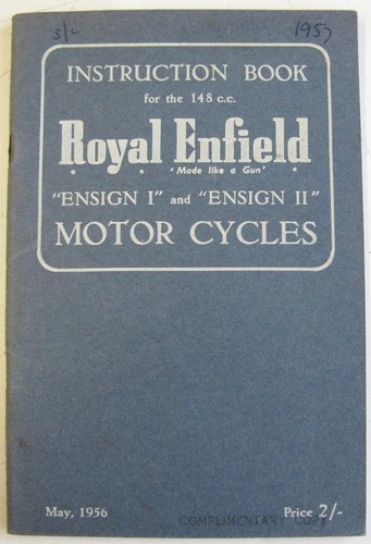 Royal enfield ensign ii - royal, i/ii