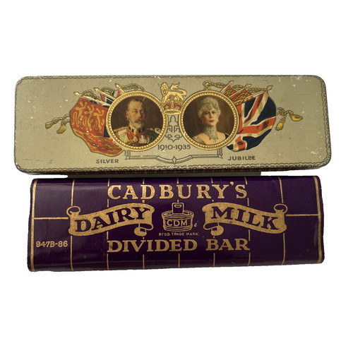 Antique cadbury tin - cadbury's, and
