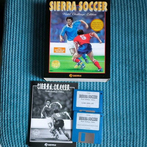 Amiga rare sierra soccer - rare,