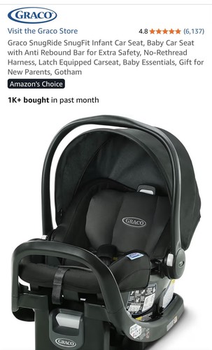 Graco infant car seat with - infant,
