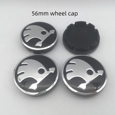 4x 56mm Skoda Wheel Centre