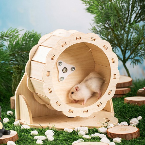 Set hamster running wheel - 1,