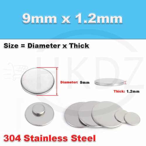 Stainless steel blank round - stainless,