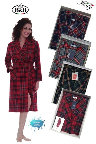 Women winter wool blend robe - winter,