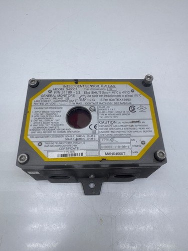 General monitors s4000t - monitors, /