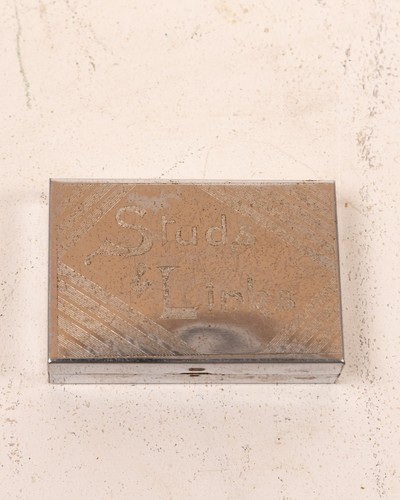 Vintage studs links metal - vintage,