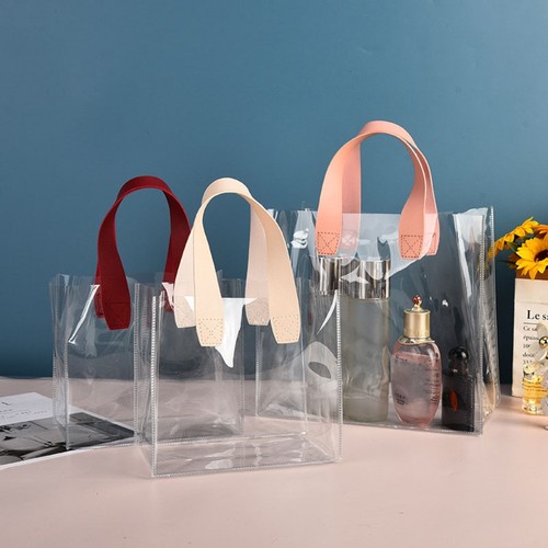 Handle clear tote bag - clear,