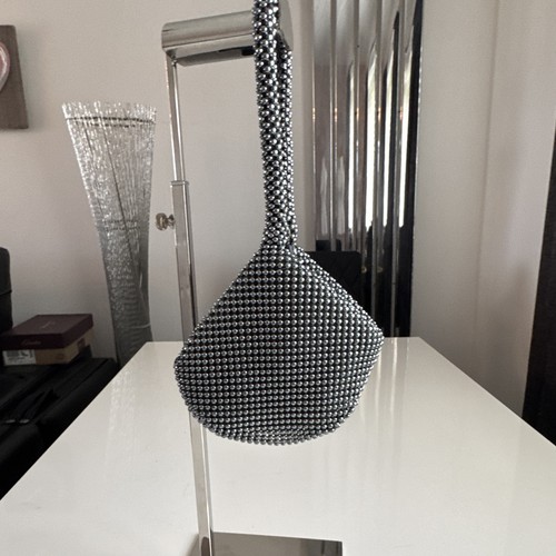 Chain mail wristlet - chain, evening