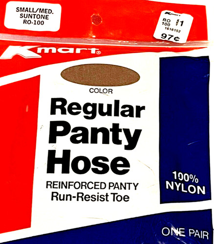 Vintage panty hose kmart small - kmart,