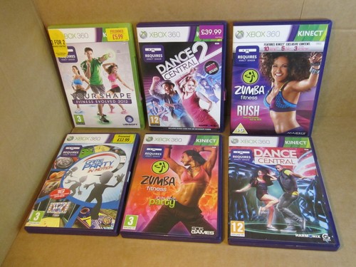 Xbox 360 kinect - 360, games