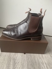 R.M. Williams Brown Leather Boots