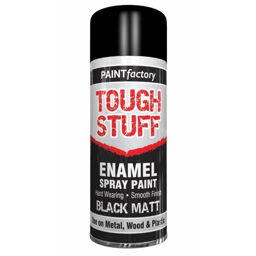 Tough stuff enamel black - tough,