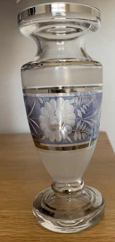 Vintage bohemian crystal glass - crystal,