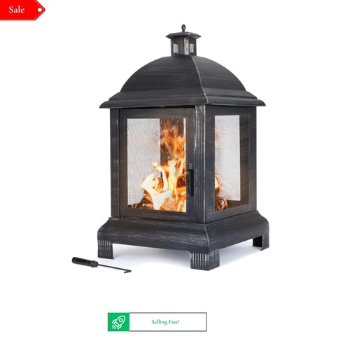 Outdoor chiminea firepit - outdoor, –
