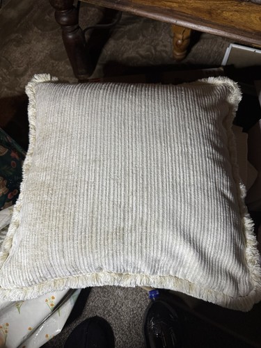 Luxury cream ribbed chenille - luxury,