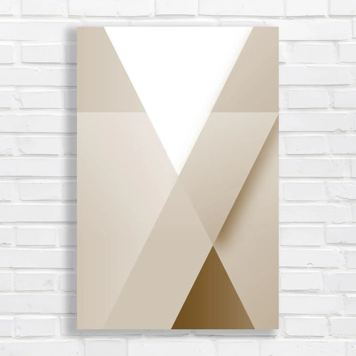 Geometric pastel sepia - pastel,