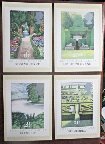 Phq postcards british gardens - postcards,