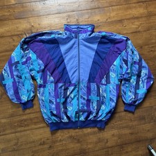Vintage ski track shell suit