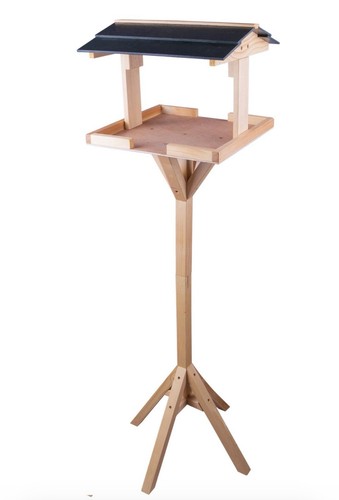 Bird table with built - bird,
