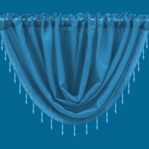 Plain beaded voile - beaded, all