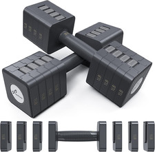 Adjustable 10 LB Dumbbells Set