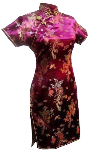 Stock burgundy dragon - stock,