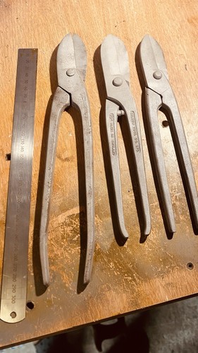 Vintage metal cutting shears - 3,