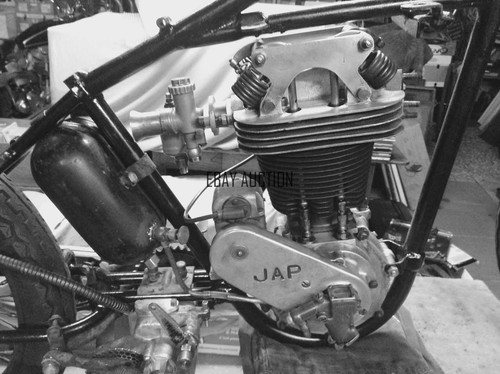 Jap motorcycle engine early - engine,