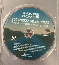 Land Rover Sat Nav DVD 2022