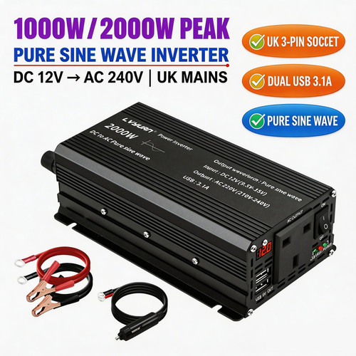 1000w 2000w pure sine wave - 1000w,