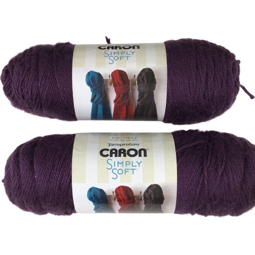Caron simply soft - simply, plum