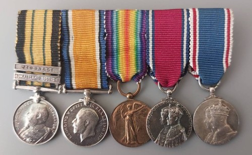 Miniature medal group - medal,