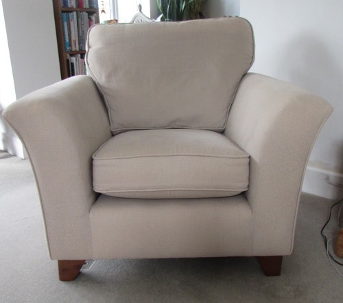 Reupholstered chair from marks - chair,