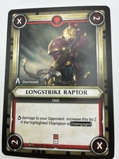 ?Warhammer Age of Sigmar Champions "LONGSTRIKE RAPTOR" #134 trading card