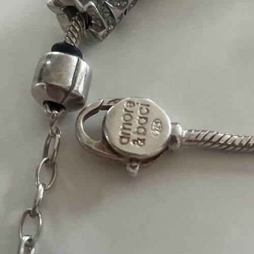 Amore baci bracelet 8 charms - bracelet,