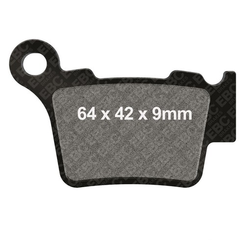 Pair ebc brake pads - ebc, fa368r