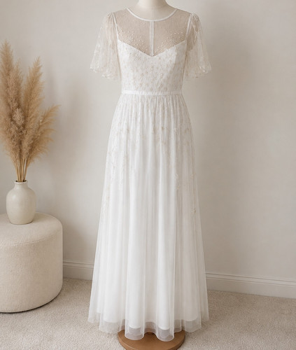 Monsoon ivory line wedding - monsoon, a-line
