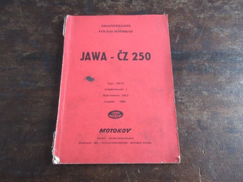 Jawa 250 353 - 1956, oem