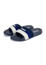 Ellesse Mens Slides Triply Towelling Sliders Navy