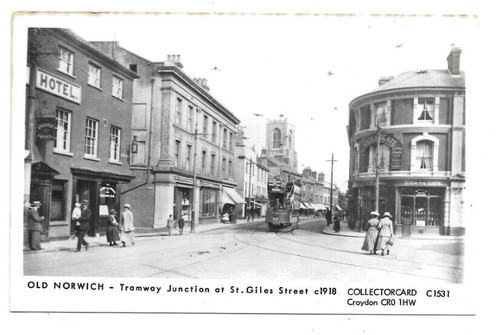 Old norwich tramway - old,