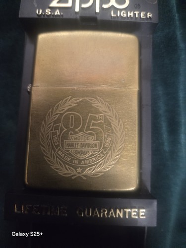 Vintage brass zippo lighter - vintage,