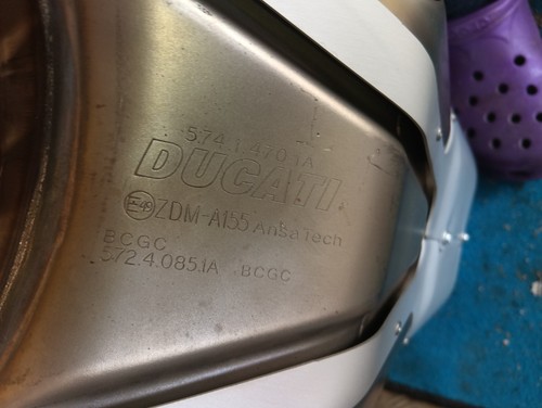 Ducati panigale v4r exhaust - ducati,