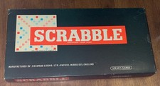 Scrabble Board Game Vintage 1955 Edition Spear’s Games vgc 